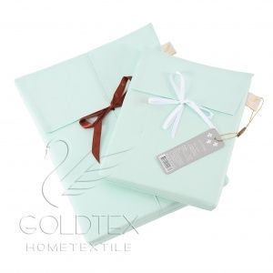 Наволочка батист однотон. 50х70, "Шелк" "CAMBRAI" (2шт в уп)