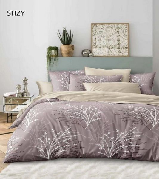 Постельное белье Sateen lux рис № 2512 2х сп ев пр (под175х215,пр 215х240,нав.50х70 -2шт.) 100%хл.