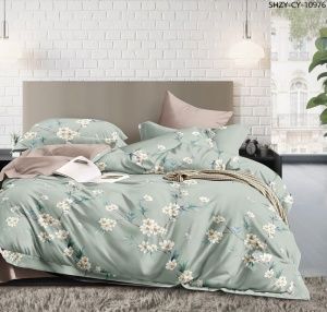 Постельное белье Поплин набивной рис № 6699 2х сп.евро пр (под175х215,пр 220х240,нав.50х70-2 шт),