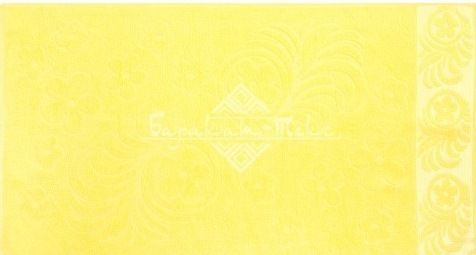 Полотенце махровое жаккардовое 50х90, цв. лимон, пл. 430г/м2,BJ3