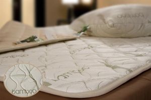 Наматрасник "Бамбук" трикотаж. стеган. 120х200