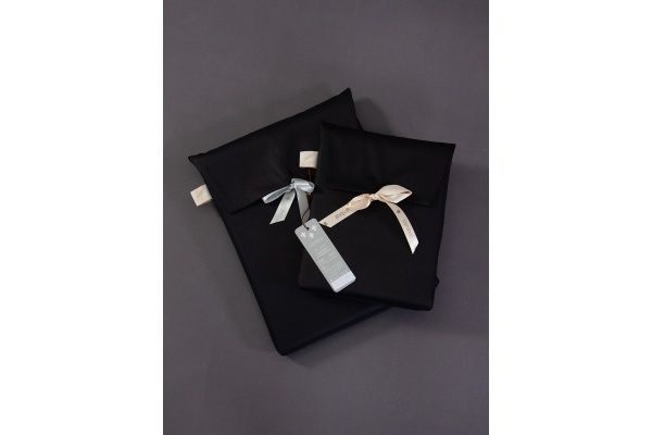 Наволочка батист однотон. 70х70, "Неро" "CAMBRAI" (2шт в уп)