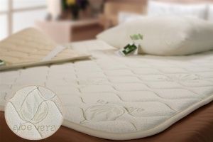 Наматрасник "ALOE VERА" трикотаж. стеган. 120х200