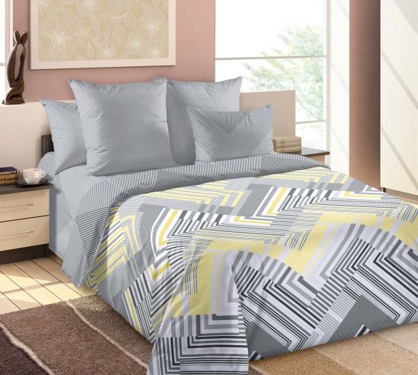 Постельное белье Перкаль 1,5 сп Тобиас (под. 150*215, простыня 150*220,наволочка 70*70-2 ш