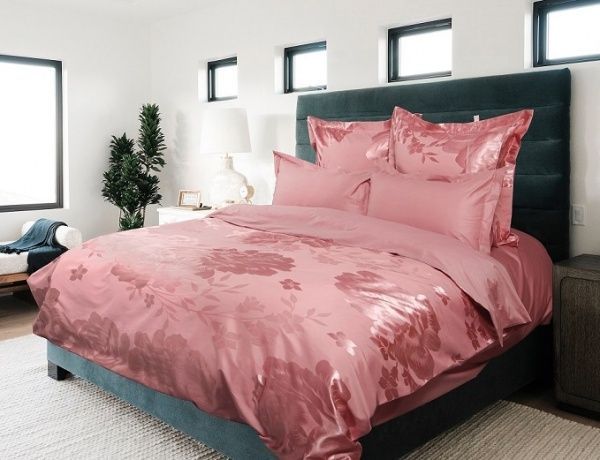 Постельное белье сатин жаккард однотонный 2,0 сп., Санлайт "ГолдТекс"