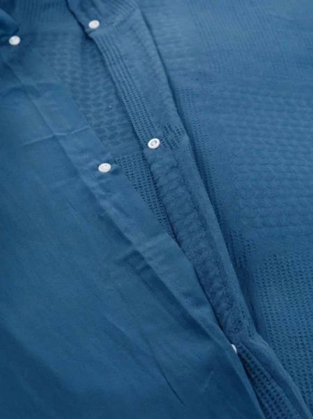 Постельное белье сатин однотонный Евро, Деним "Boho", "ГолдТекс"