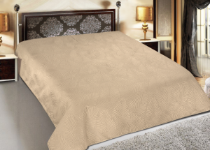 Покрывало стеганое 225х250, "Листопад", полиэстер, цв. 12