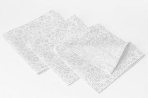 Салфетка п/л отб 45х45 жакк Мелкая ромашка 1х39/1 (по 20 )арт 171323