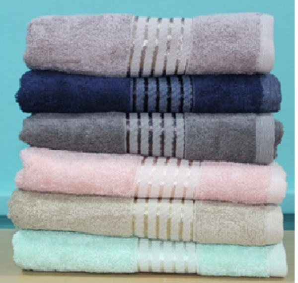 Полотенце махровое SILVA 70х140, серый, пл-ть 500 гр., Турция