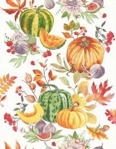 Полотенце 50х80 вафельное набивное,Богатый урожай , пл.170 г/кв.м2,Тейково