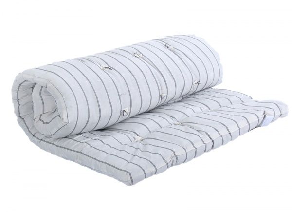 Матрас ватный, 80х195, чехол матрацный тик, вата х/б-белая, ГОСТ РФ